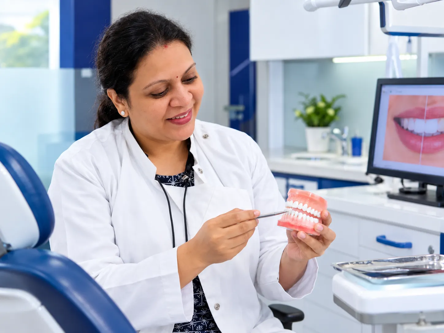 You want a complete smile makeover